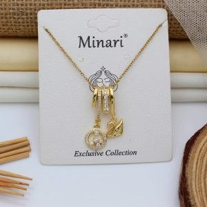 P-2 Anti Tarnish Charm Necklace