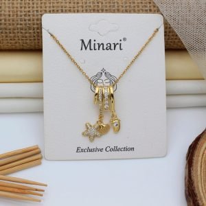 P-3 Anti Tarnish Charm Necklace