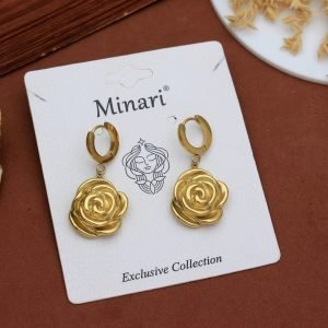 SSE-2 Anti Tarnish Rose Earring's